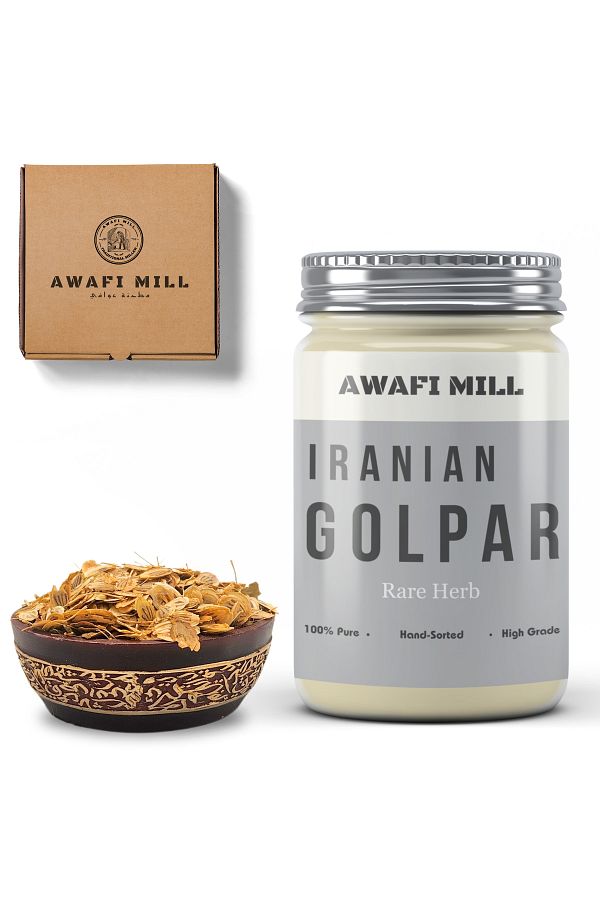 AWAFI MILL-Golpar | Cow Parsnip Seed - Bottle of 100 gram / 3.5 Oz 1