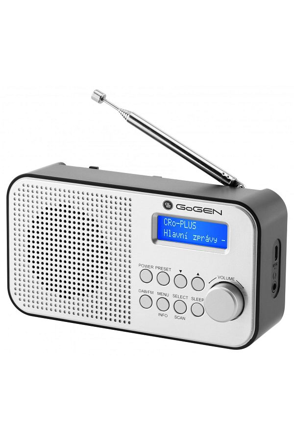 Gogen-Portable Radio DAB 300n With DAB And FM Tuner, 1 W, LCD, 2000 Mah Battery 1