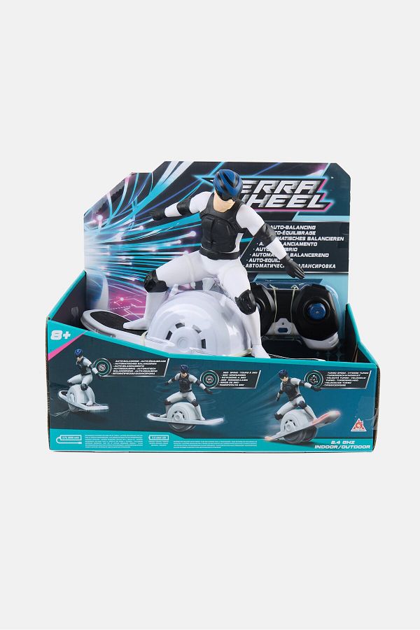 Alpha Group-Terra Wheel Hoverboard Remote Control Vehicle, White/black 1