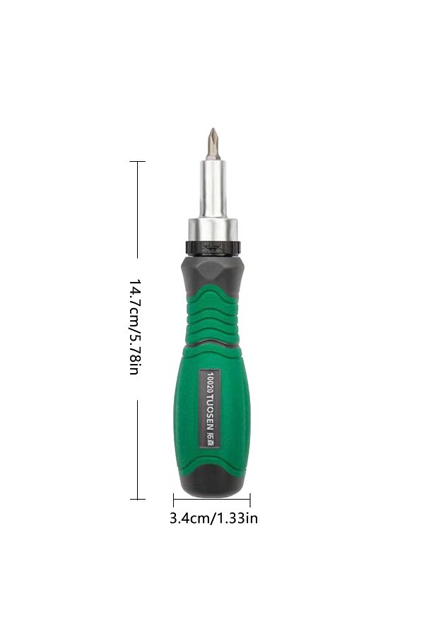 Choice-screwdriver 1pc Screwdriver 10-in-1 set Torx screwdriver ratchet multi-function labor-saving mini sc 1