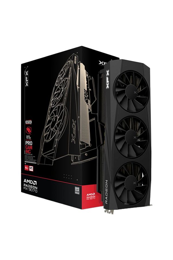 XFX-Quicksilver Radeon Rx 9070 Oc Gaming 16Gb Gddr6 256 Bit Graphics Card-Rx-97Qickbb9 1