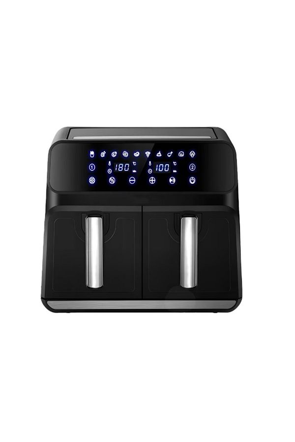 MACVI-Friteuza Dubla Fara Ulei ,Macvi® , 8L , Tehnologie Smart Sensing, Programe Smart Chef Automate 1