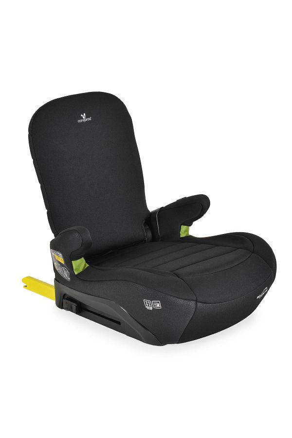 OEM-Inaltator Auto cu Isofix tip scaun, Cangaroo Galaxy Negru, Spatar rabatabil, standard ECE R129.03 1