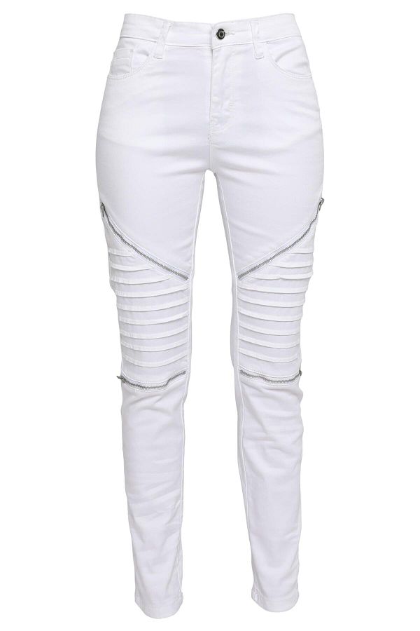 Urban Classics-Damen Ladies Stretch Biker Pants 1