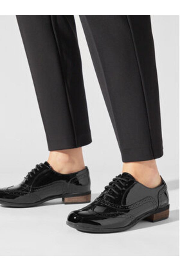 CLARKS-Women's Oxfords 203506494070 Black 1