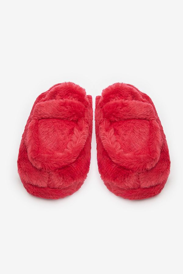 Penti-Rote weiche rote Hausschuhe 1