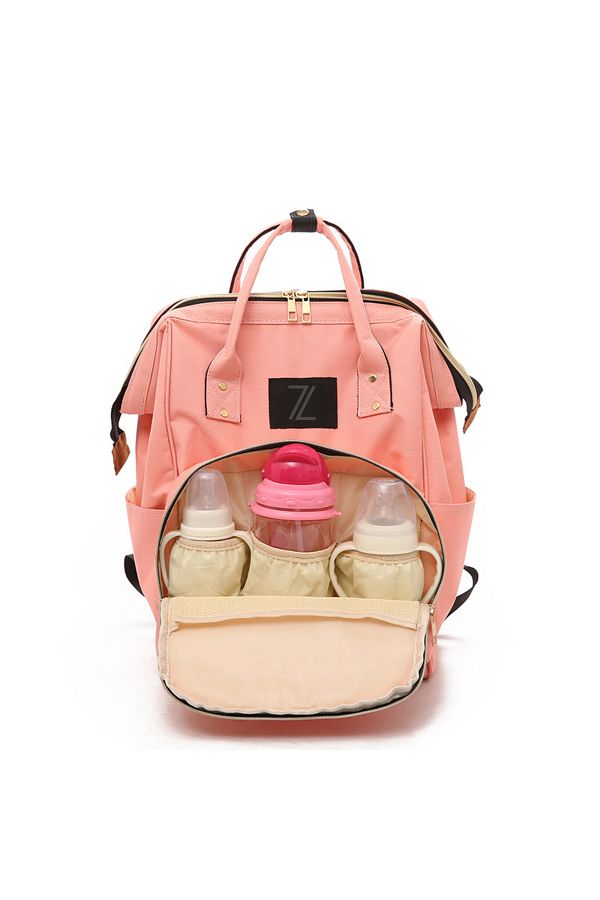 zola-Rucsac/geanta multifunctionala, Ideal pentru mamici, roz 1