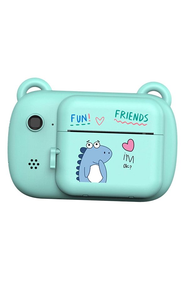 Flippy-Cameră foto pentru copii, Flippy, cameră frontală, selfie, imprimare, cablu USB-C, Bluetooth, iOS/Android, albastră 1