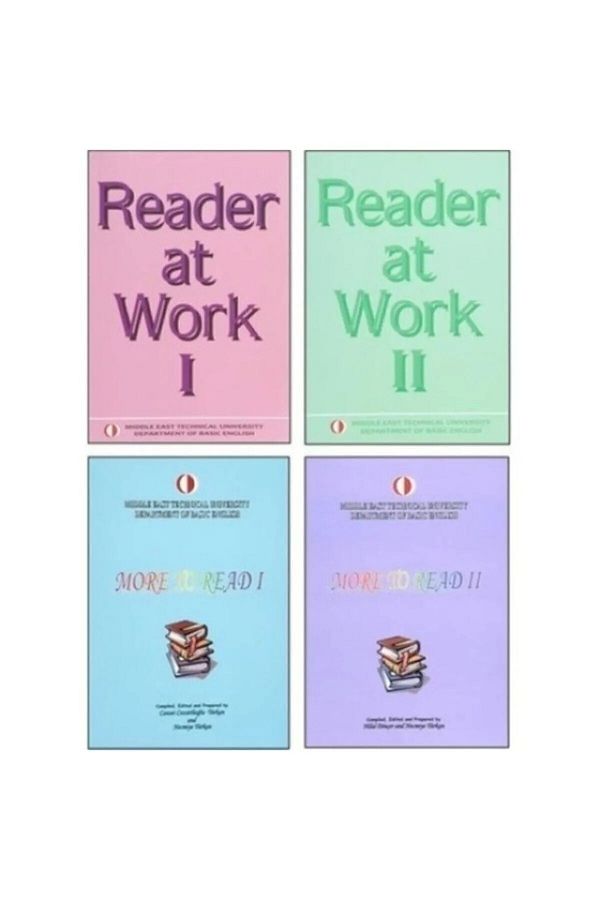 Odtü-Reader At Work 1+2 & More To Read 1+2 Full Set - Current Latest Edition 1