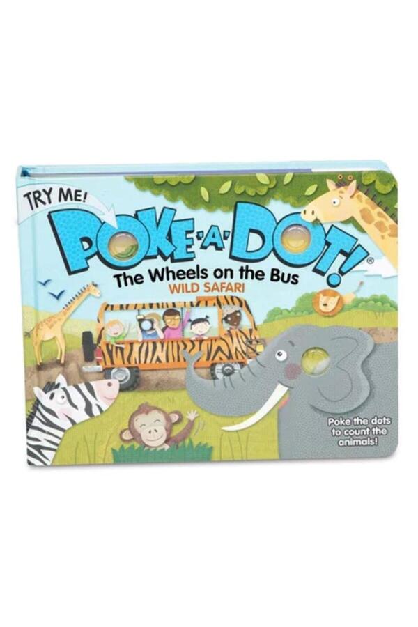 Melissa and Doug Poke A Dot İnteraktif Kitap-The Wheels On The Bus