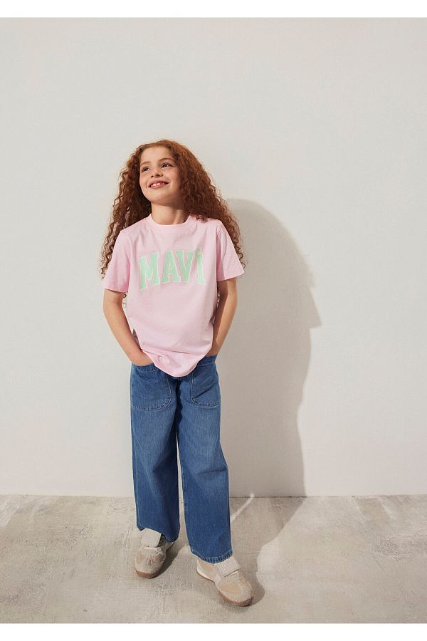 Mavi-Rosa T-Shirt mit Logo-Print, reguläre Passform 7610109 -86953 1