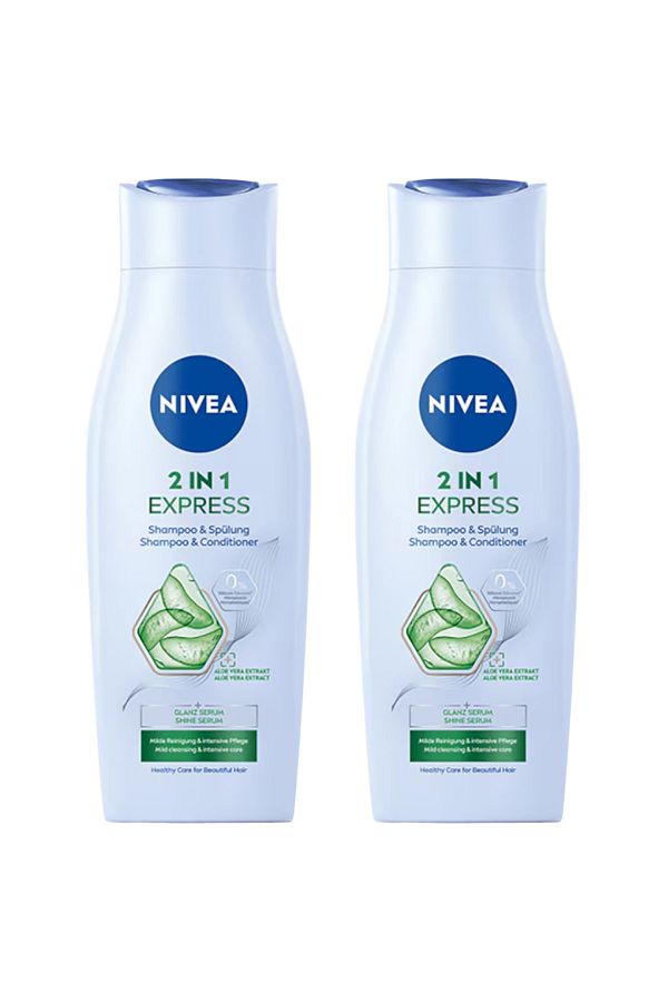NIVEA-Express 2 In 1 Shampoo And Conditioner, 400ml X2pcs 1