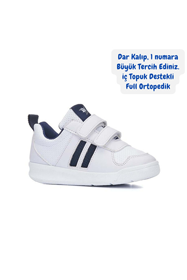 elma bebe Full Ortopedik Memory Foam İlkadım Unisex Kız Erkek Çocuk Sneaker Spor Ayakkabı Hafif Rahat Yumuşak