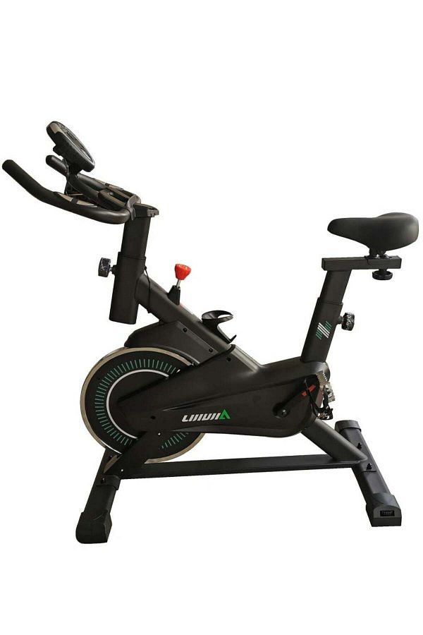 lijiujia-Legioujia Exercise Bike, Max Weight 120kg, Display for Time, Speed, Distance, Calories, and Odometer 1