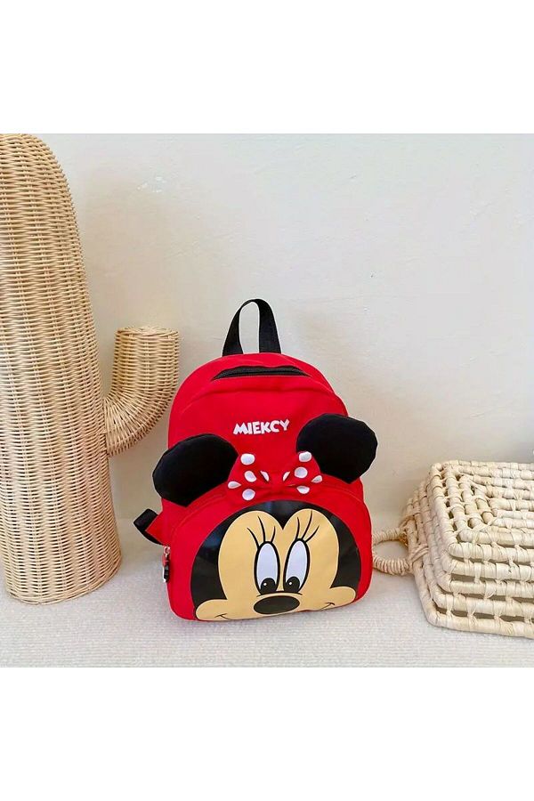 Emre Bebe-Mickey & Minnie Mouse Backpack - Lightweight and Durable with Ergonomic Strap 1