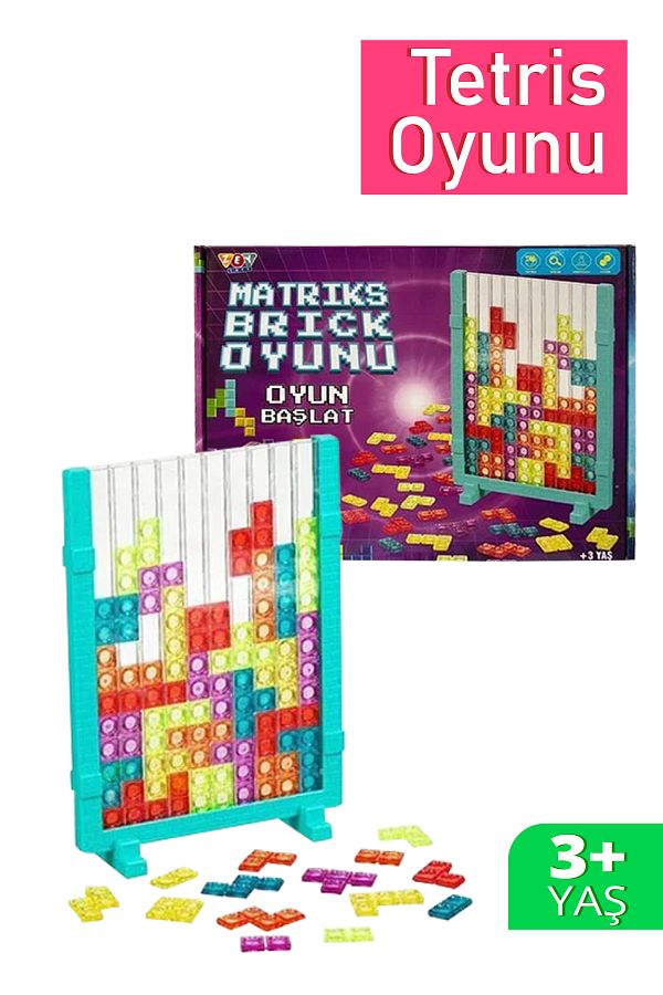 SmartFox-Matrix Tetris - Screenless Activity Educational Brick Game 1