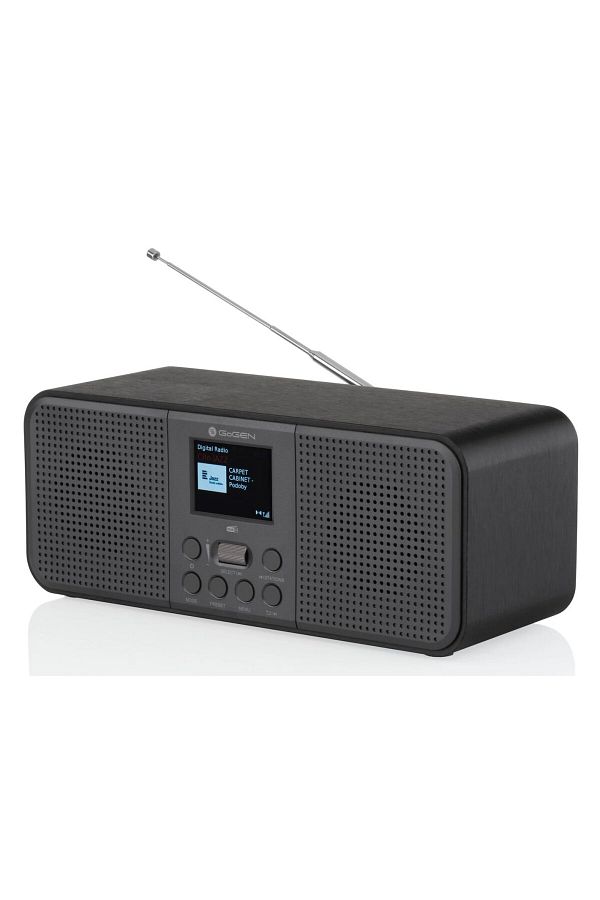 Gogen-Radio DAB /FM DAB 800 Btc, 2 X 2 W, Bluetooth, Color LCD, Alarm Clock, Black 1