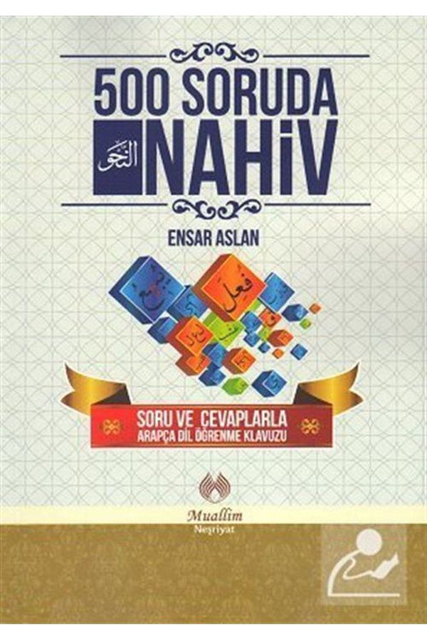 Muallim Neşriyat-Arabic Language Learning Guide with Nahiv & Question and Answers in 500 Questions 1