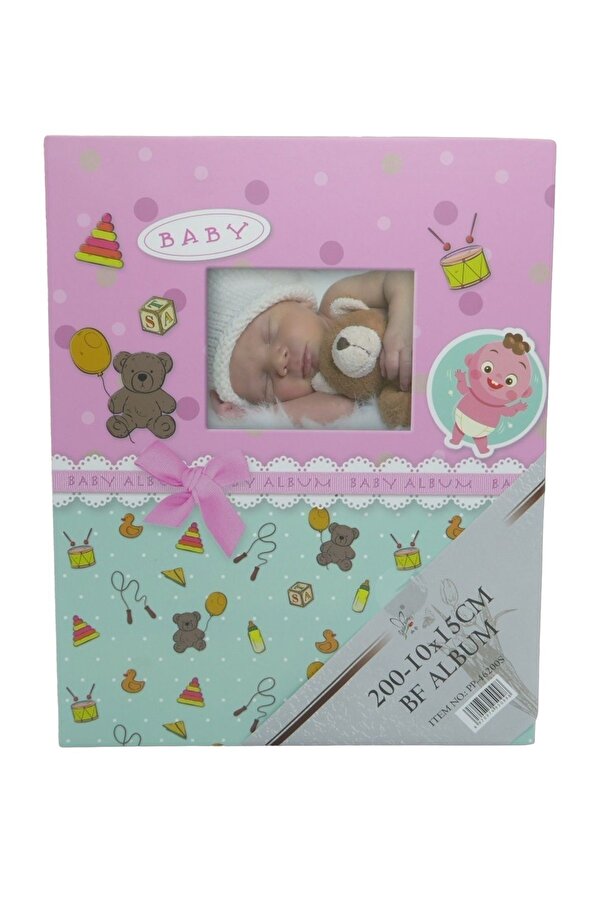 BF ALBÜM 10X15 200'lük Bebek Albümü desenli (Penceresiz)