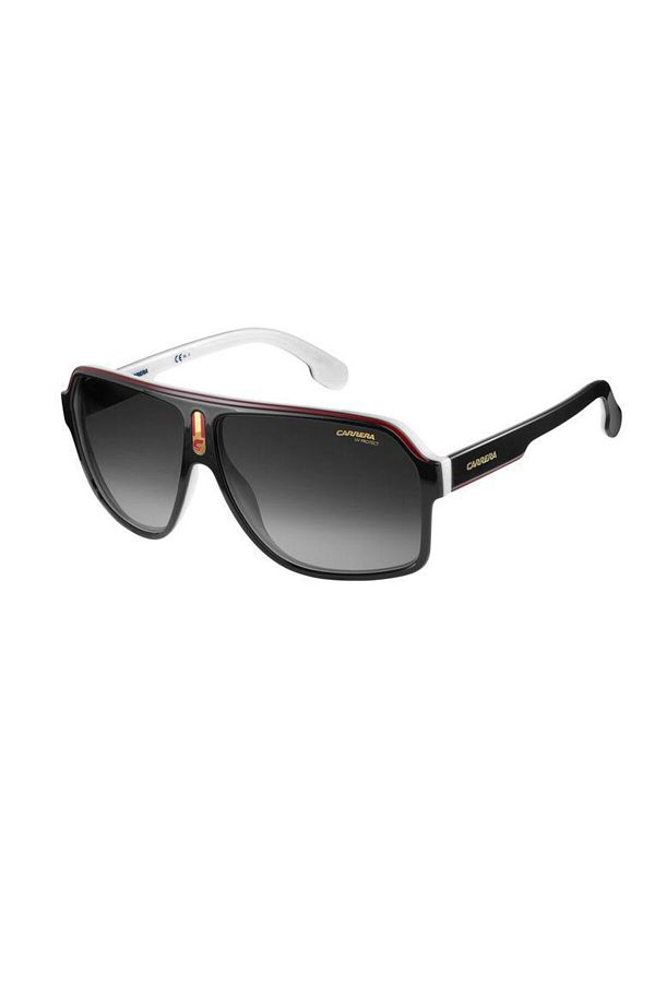 Carrera-Men's Black Organic (Uv) Glass Cellulose Acetate (Cellophane) Closed Frame Design Sunglasses Ca1001/ 1