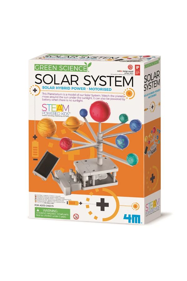 4M-Solar System Construction Kit, Green Science 1