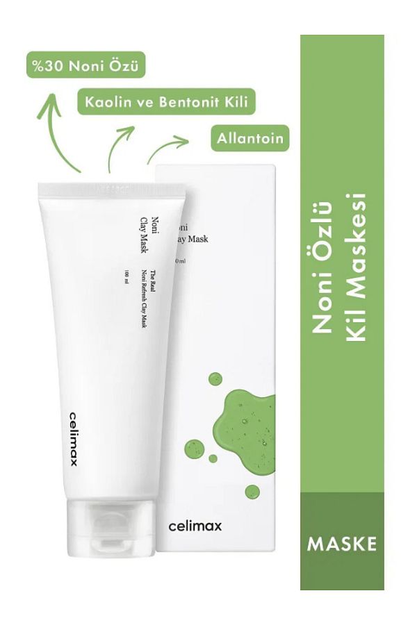 Celimax-Oil & Pore Purifying Clay Mask 120ml with Noni Extract - For All Skin Types 1