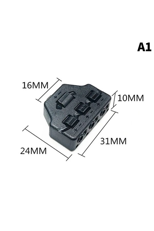 Choice-A1 Railway Train Port Sharing Box 3/6 Distribution Port Hub For SMD Led Model Miniature Lighting Sys 1