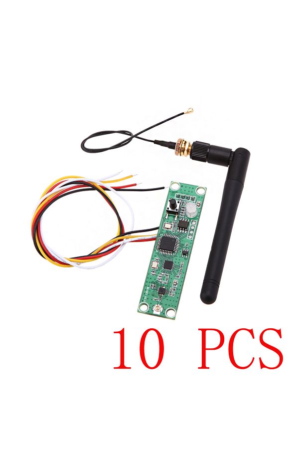 ICERAY-DMX512 PCB 10pc 2.4G ISM DMX Wireless Controller PCB Module 2 in 1 DMX512 Transmitter Receiver For 1