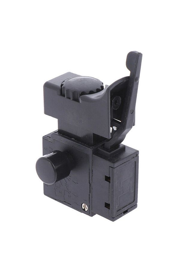 Choice-A FA2-6/1BEK Black 6A 250V Electric Drill Speed Control Trigger Button Switch Trigger Switch With S. 1