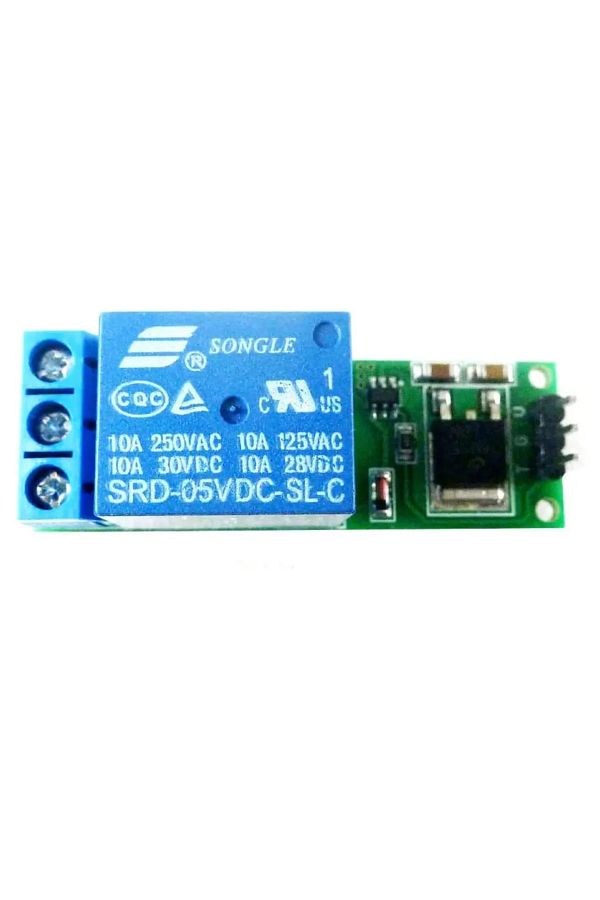 Choice-set 1 Flip Flop Relay,Switch Latching Relay,Mini 6-24V Flip-Flop Relay Module Bistable Self-Locking 1