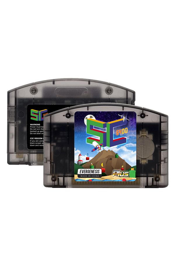 Choice-Black 16g Evergenesis Sc64 Open Source N64 800 In 1 Game Cartridge For Nintendo 64 Game Card Free 16 1