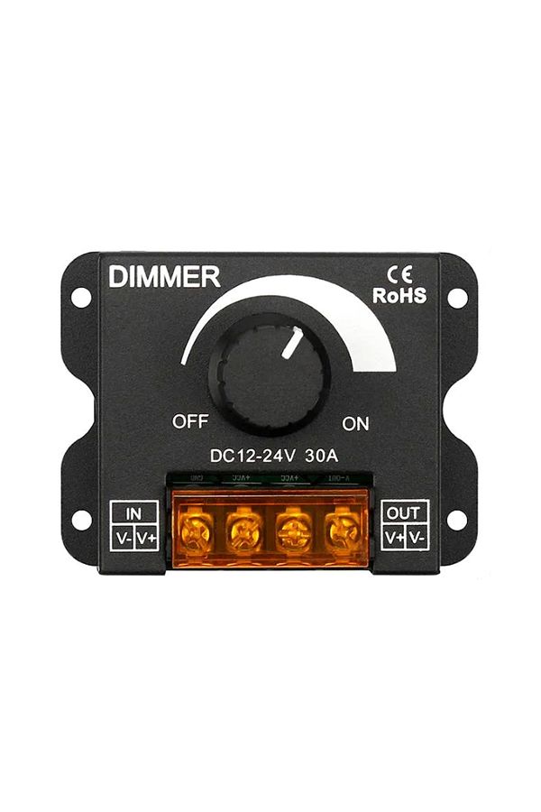 APWIKOGER-30A Dimmer DC 12V 24V LED Dimmer Switch 8A Plast 30A 360W Regulator Adjustable Controller For LED St 1