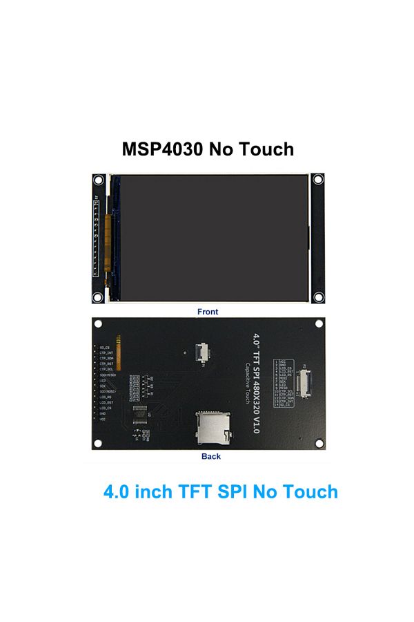 Choice-4.0 inch No Touch 4.0 Inch 320X480 SPI TFT LCD Module ESP32 Display ST7796 TN Capacitive Touch LCD S 1