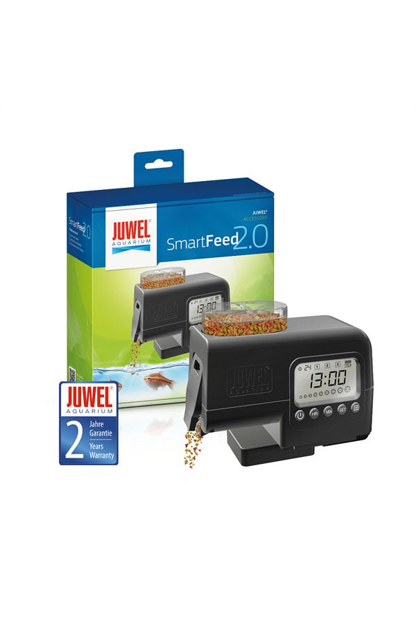 Choice-Feeder JUWEL Aquarium SMARTFEED 2.0 - PREMIUM AUTOMATIC FEEDER Automatic Fish Feeder Digital LCD Tim 1