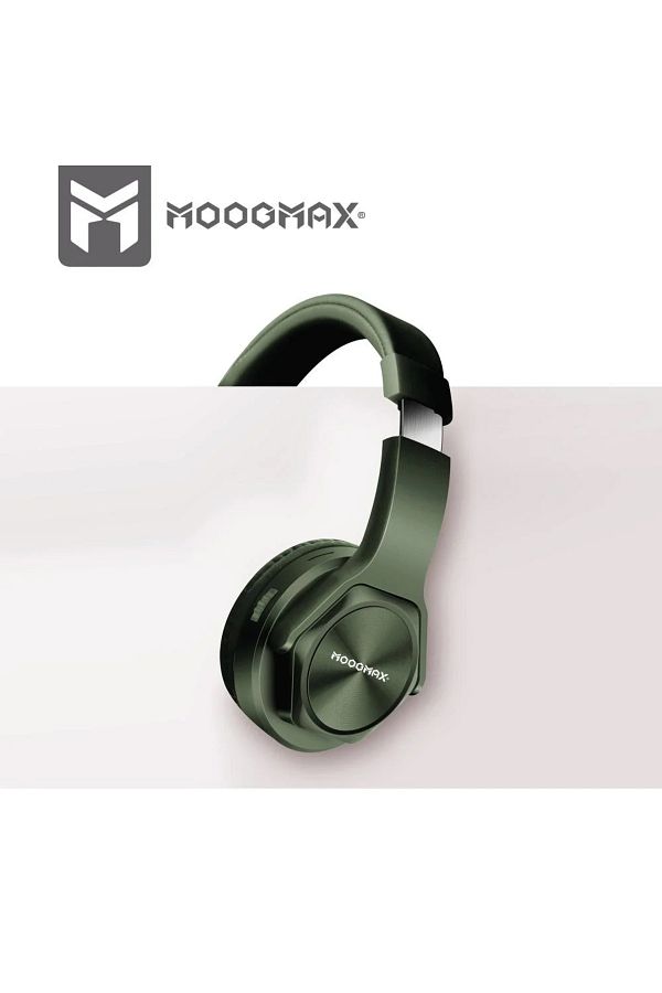 MOOGMAX-Moog Max 2-in-1 Wireless Headphone with Speaker, Green 1