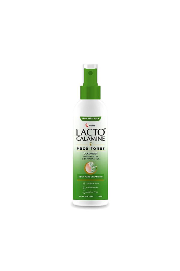 Lacto Calamine-Face Toner Cucumber with Green Tea 120 ml 1