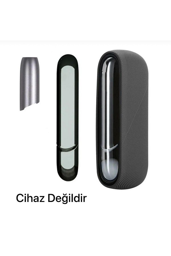 Zigver-حافظة حماية كاملة IQOS duo 3.0 باللون الرمادي (متوافقة مع جهاز العمل مع HEETS) 1
