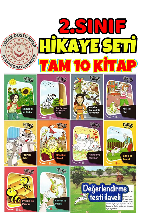 Ata Yayıncılık 2. Sınıf Öğrencileri Için Okuma Kitabı Hikaye Seti Okuma Anlama Geliştirme Tudem Harry