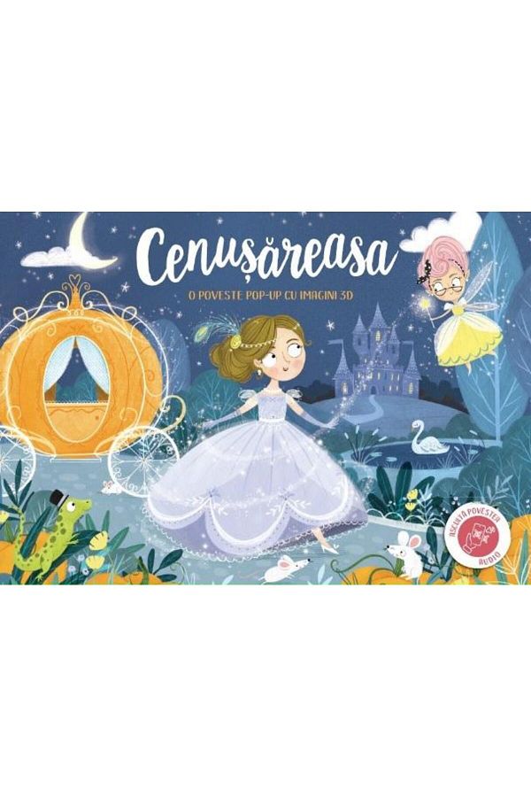 Editura Prut International-A pop-up story with 3D images. Cinderella 1