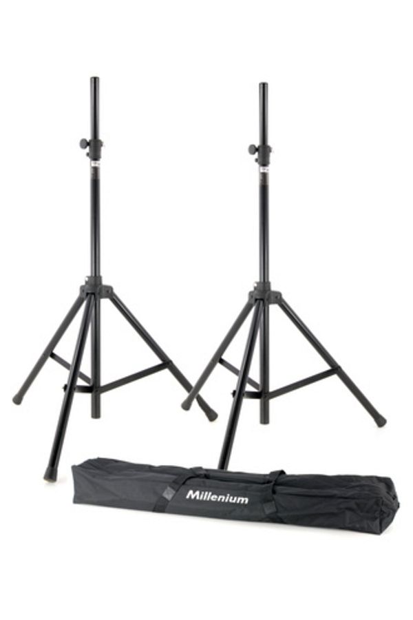 Millenium-Speaker stand set with cover MILLENIUM BS-2211B 1