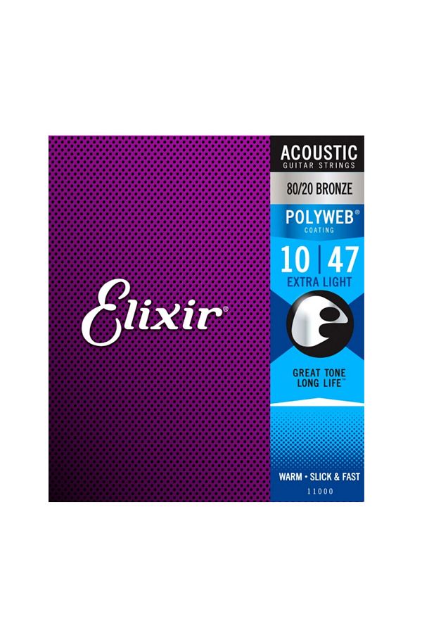 Elixir-Corzi chitara acustica Elixir Polyweb Extra Light 1