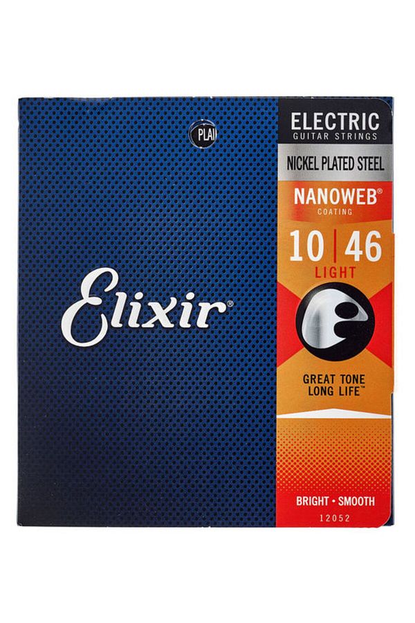 Elixir-Corzi chitara electrica Elixir Nanoweb Light 010-046 1