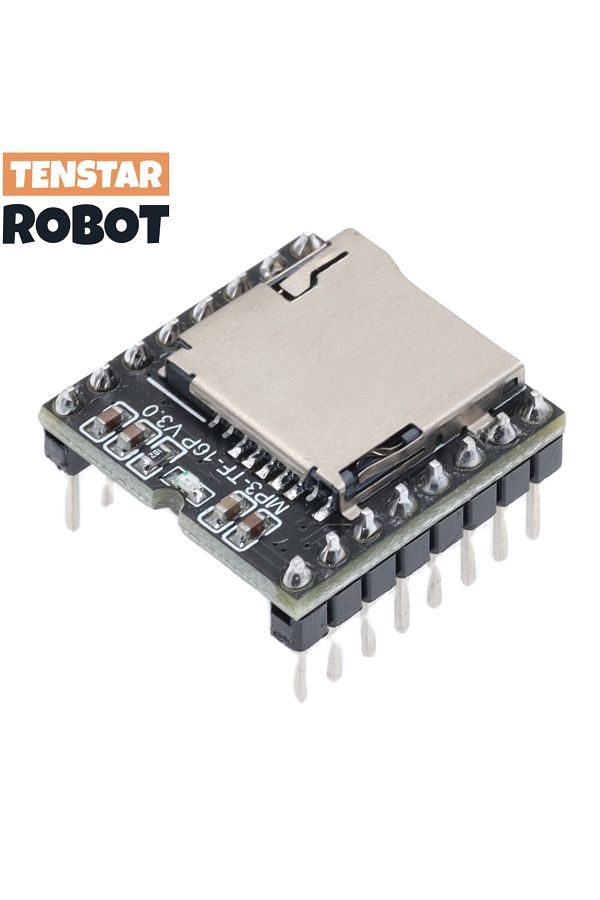 Choice-Dfplayer Mini Mp3 Player Module V3.0 16p Tf Card U Disk Mini Mp3 Df Player Audio Voice Module Board 1
