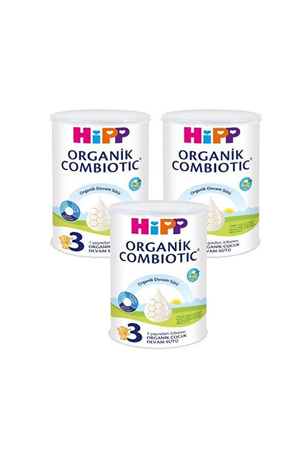 Hipp 3 Combiotic Organik Devam Sütü 3'lü 350 gr