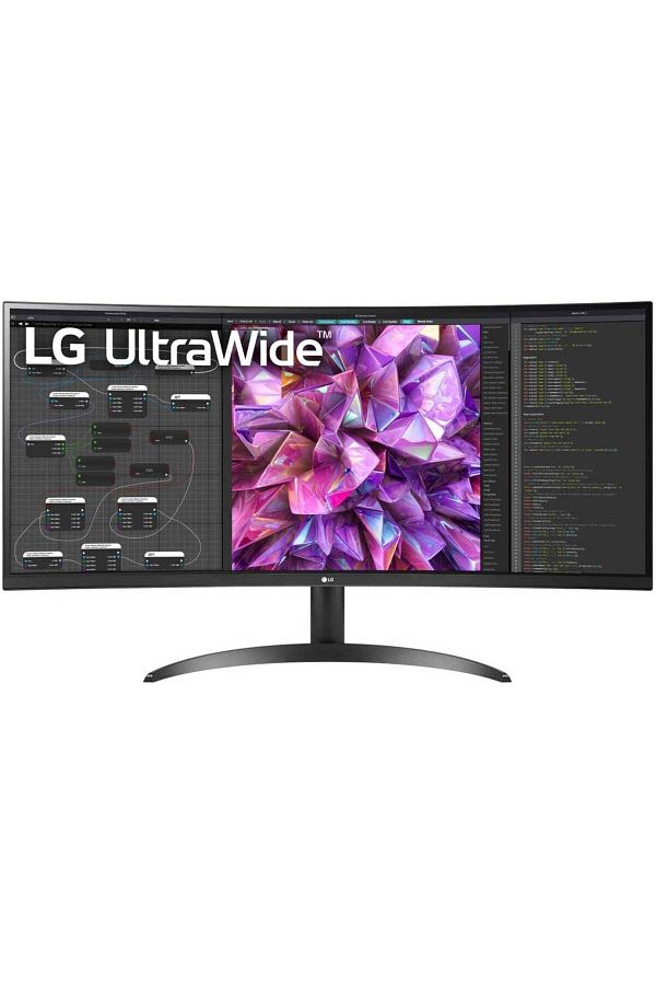 LG-34" UltraWide QHD Curved VA Monitor, 100Hz Refresh Rate & 5ms Response Time, AMD FreeSync, 1
