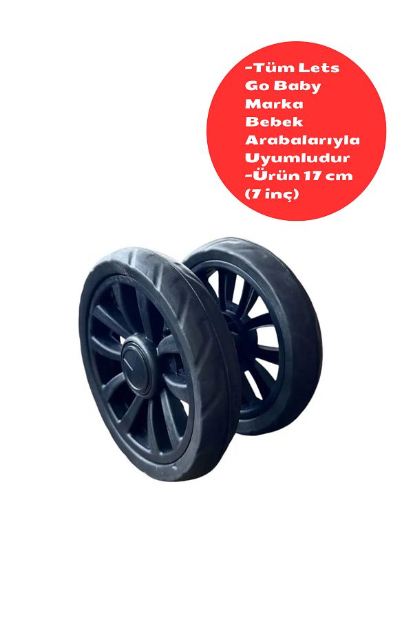 Let's Go-Two-Way Baby Stroller Front Double Wheel 1