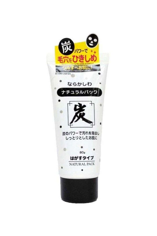Daiso-Daiso Blackhead Remover Charcoal Mask 80ml 1