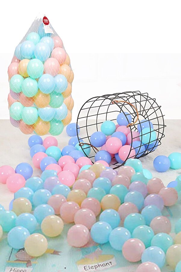 Jusso Bubble 50 ‘li Top Havuzu Topları Çok Renkli Soft