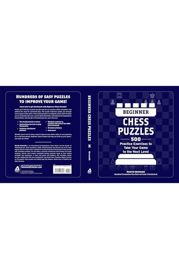 Adams Media Corporation-Beginner Chess Puzzles 500 Practice Exercises To Take Your Game To The Next Level 1
