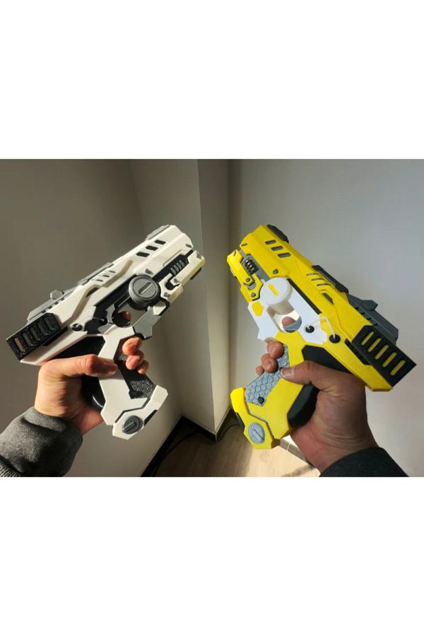 3d model s-Cyberpunk Style Heavy Toy Gun – Decorative Model 1